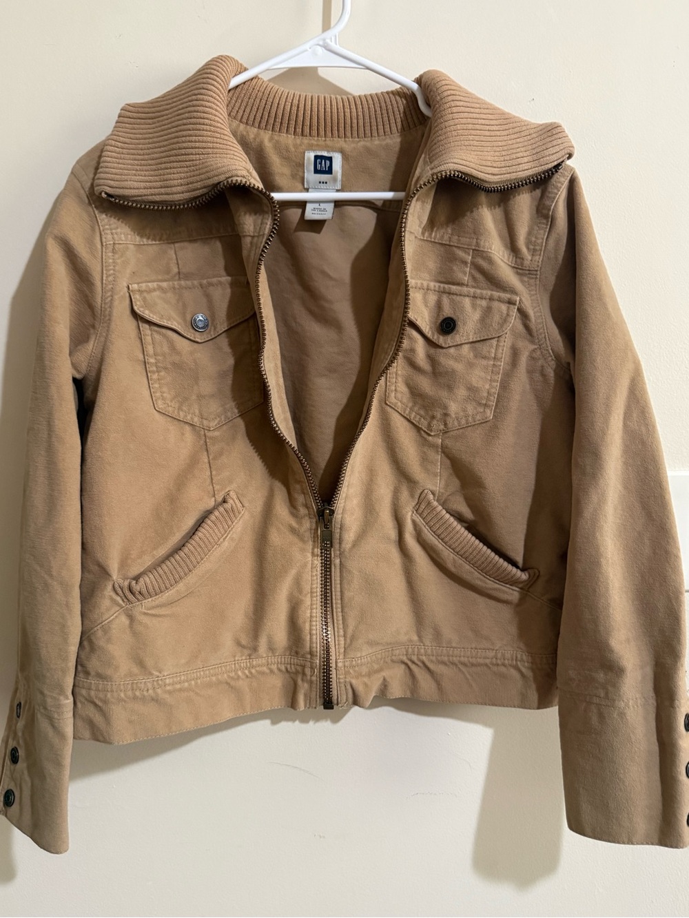 GAP Beige/Tan Casual Jacket